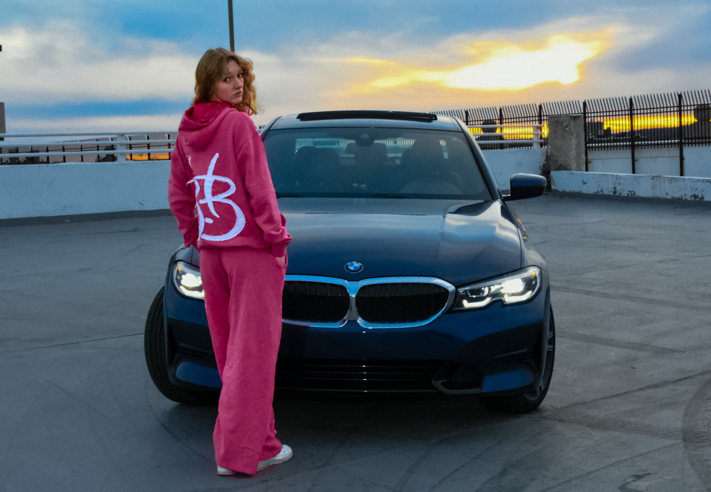 BB Hooded Sweatshirt PINK