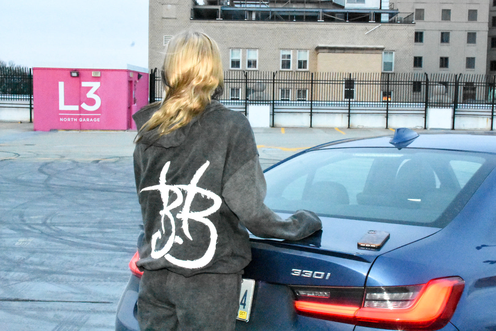 BB Hooded Sweatshirt BLACK